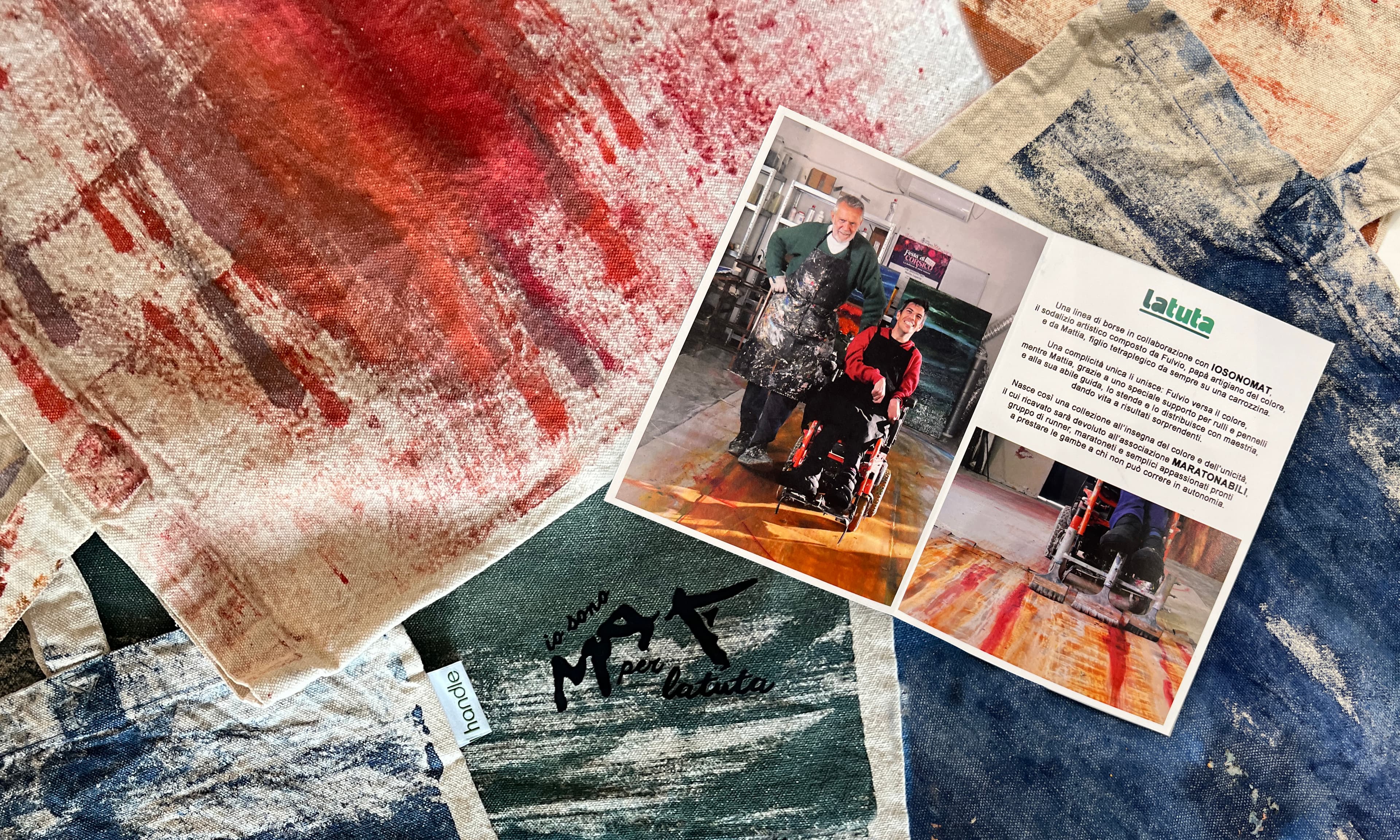 Shopper dipinte a mano